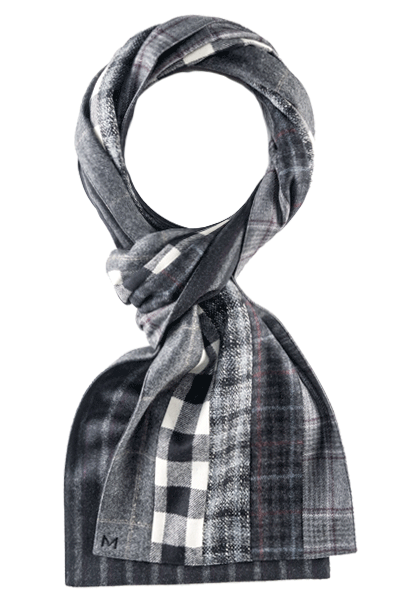 Tracey - Margo Petitti Stripe,Scarves,patchwork - scarf 