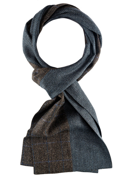 Bernard - Margo Petitti Stripes,Scarves,patchwork - scarf 