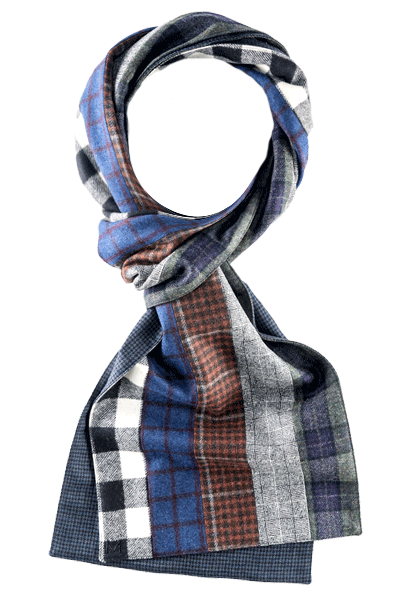 Newt - Margo Petitti Stripe,Scarves,patchwork - scarf 